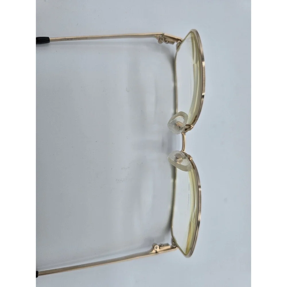 Vtg Nikon‎ FS 002T-14 SLIDEVIEW TITEX-B Brow Eyeglasses Frame Only JAPAN F-Ti-P